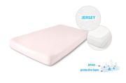 Chránič matraca s PU záterom jersey 80 x 160 x 10 BabyMatex