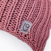 Čiapka pletená zaväzovacia brmbolca Outlast ® Staroružová