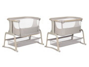 Postieľka prenosná Classic Beige Iora Air