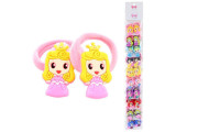 Gumičky do vlasov princeznej 2 ks