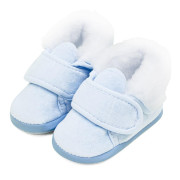 Dojčenské zimné capáčky New Baby modré