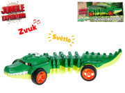 Jungle Expedition krokodíl 31 cm jazdiac so svetlom a zvukom