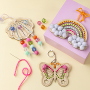 Kreatívna súprava Vyšívanie drevených dekorácií