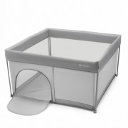 Ohrádka pre deti skladacia Ziki Light Grey Kinderkraft