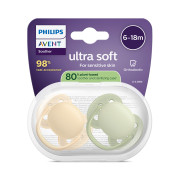 Cumlík Ultrasoft Premium neutral 6-18 m 2 ks Philips Avent