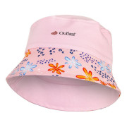 Klobúk tenký UV 50+ Outlast® ružová baby/ružová kvety