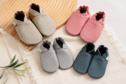 Kožené capáčky Barefoot Veľ. L (12-18 mes.) Hopi Hop Dierované