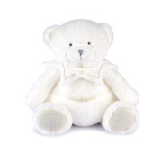 Darčeková sada Plyšový medvedík s dečkou 30 cm béžový Doudou