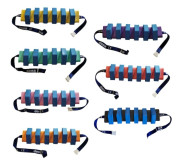 Penový plavecký pás 1 300 mm modrý Matuška Dena