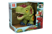 Dinosaurus s efektmi zelený 26 x 18 x 13 cm