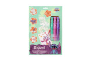 Súprava maľovania s fúkacími fixkami Stitch A4
