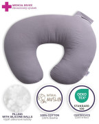 Mušelínový polohovací vankúš MiniRelax 140 cm Babymatex