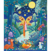 Maxi kreatívna sada Tvorenie s polymérovou hmotou Tajná záhrada Janod Atelier