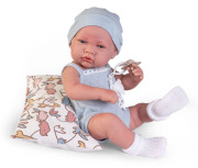 Realistická bábika bábätko s celovinylovým telom 42 cm Lui 50409 Antonio Juan