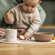 Set jedálenský silikónový 4 ks Nattou