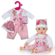 Baby born Overal s čiapočkou 43 cm