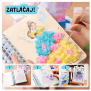 Fashion kreatívna kniha Magic Princesses