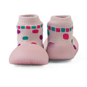 Ponožkové topánočky Chameleon Polka