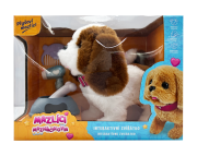 Maznáčikovia hrací set - psík Ťapka hnedobiely