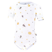 Body tenké tričko Tlač KR Outlast® UV 50+ biela čmeliaci