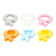 Drevené vkladacie puzzle zvieratká small foot