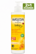 Nechtíkový umývací krém a šampón 400 ml Weleda