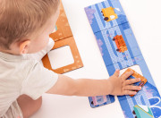 Súprava 3 Kuki leporel Autá KukiKuk