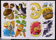 V lese - nálepkové puzzle / V lese - Nálepkové puz