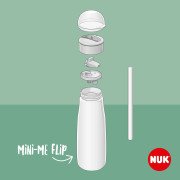 Fľaša Mini-Me PP Flip 450 ml 12m + Nuk