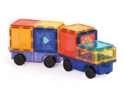 Magnetická stavebnica s autami 63 ks Ľudí