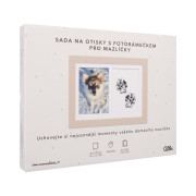 Fotorámik pre miláčikov so sadou na odtlačky Albi