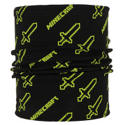 Nákrčník - tunel Minecraft čierna RDX