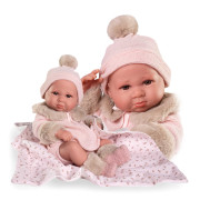 Rrealistická bábika bábätko s celovinylovým telom 42 cm Luca 50422 Antonio Juan