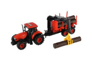 Traktor Zetor s vlekom s naklad. ramenom plast 36 cm