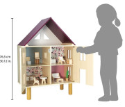 Drevený domček pre bábiky Twist Janod