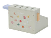 Pokladňa so skenerom a čítačkou kariet drevená Little Dutch