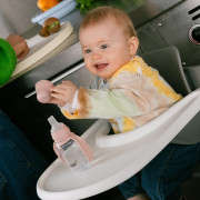 Detská fľaša so silikónovým náustkom 150 ml Bibs