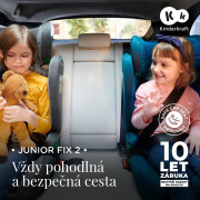 Autosedačka Junior Fix 2 100-150 cm Kinderkraft