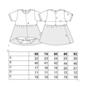 Body šaty tenké set Outlast® UPF 50+ Sv. ružové kvety