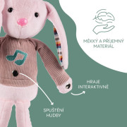 Plyšový interaktívny parťák, Rabbit Zopa