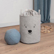 Kôš na hračky Premium Bouclé so šnúrkou 43 l Sipo