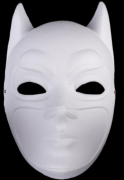 Karnevalová maska ​​- škraboška na domaľovanie Batman