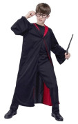 Kostým Čarodejník čierno/červený