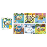 My arts&crafts Mini Zamatové omaľovánky Chutné zvieratká od 18 mesiacov Janod