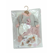 Obleček pre bábiku bábätko New Born veľkosti 43-44 cm Llorens