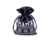 Vianočné darčekové vrecúško 10x15 cm