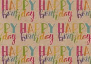 Baliaci papier Happy Birthday 2 m