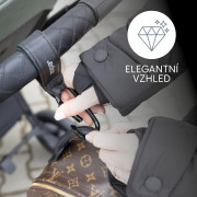 Multifunkčný popruh so skobou Deluxe 2 ks Black Zopa