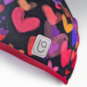 Čiapka podšitá Outlast® Srdce/scarlet