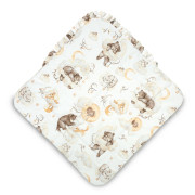 Zavinovačka pre bábätko s volánikom 75 x75 cm Sensillo